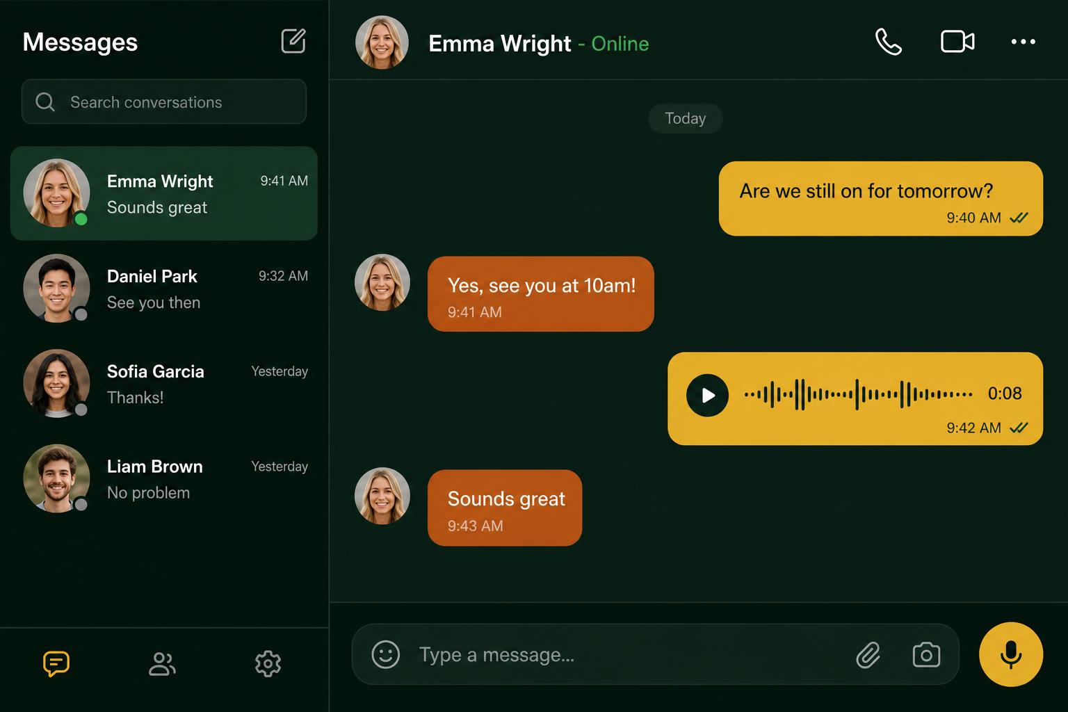 Pulse — Team Chat App