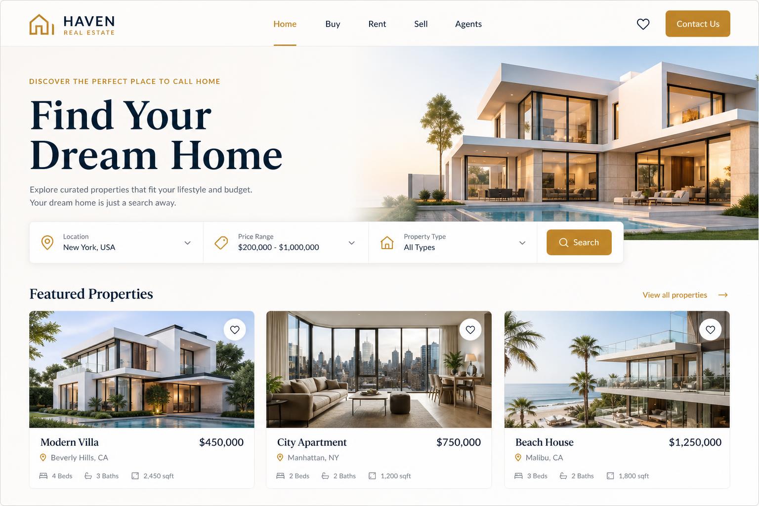 Estately — Real Estate Platform